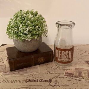 Hershey Mini Milk Bottle (Glass) 💖